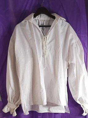 Costume Handmade Men's Costume Shirt Heavy Cotton Size 3X